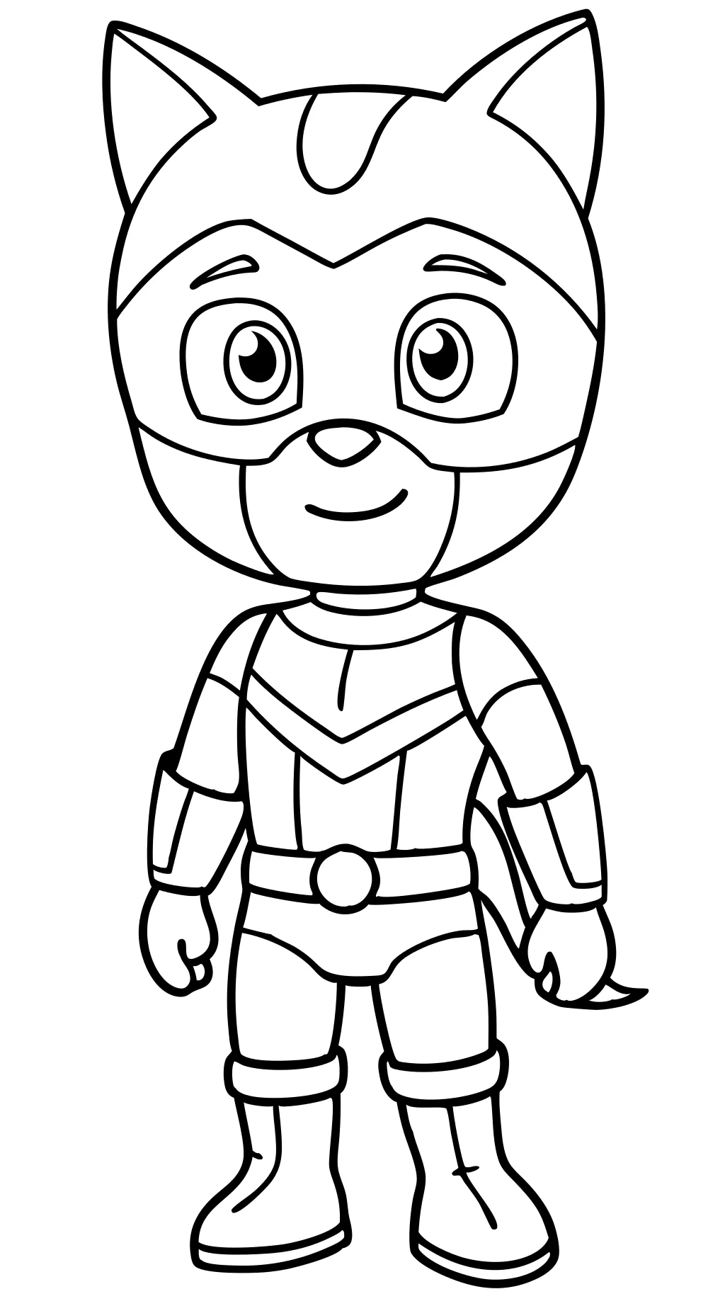 Catboy PJ Masks Coloring Pages